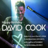 Let’s all wish David Cook a very Happy Birthday!