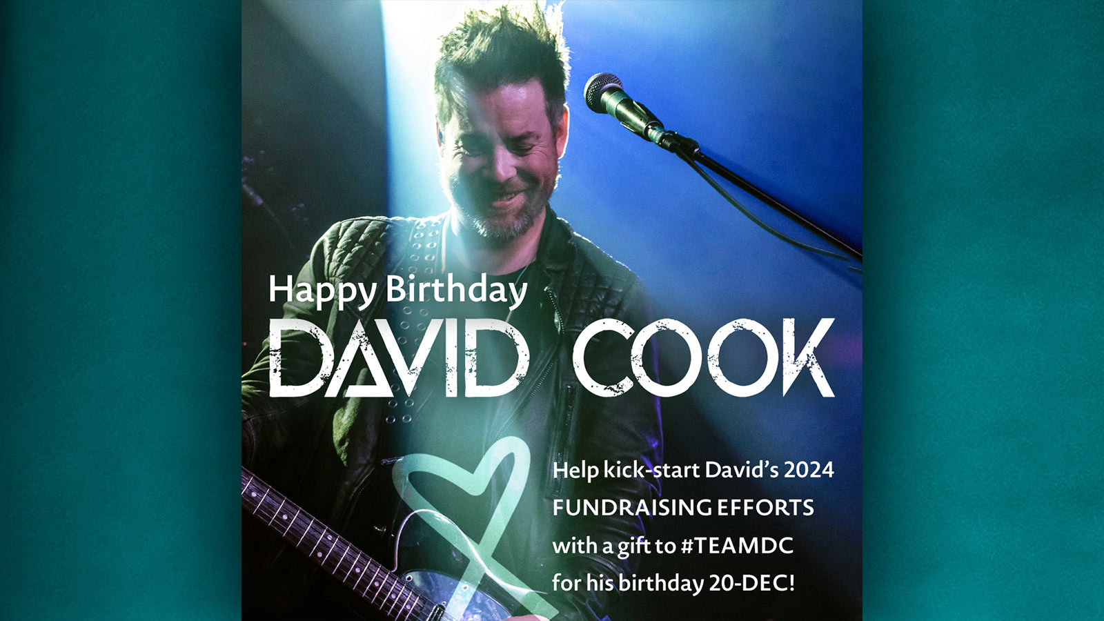 Let’s all wish David Cook a very Happy Birthday! – David Cook Official